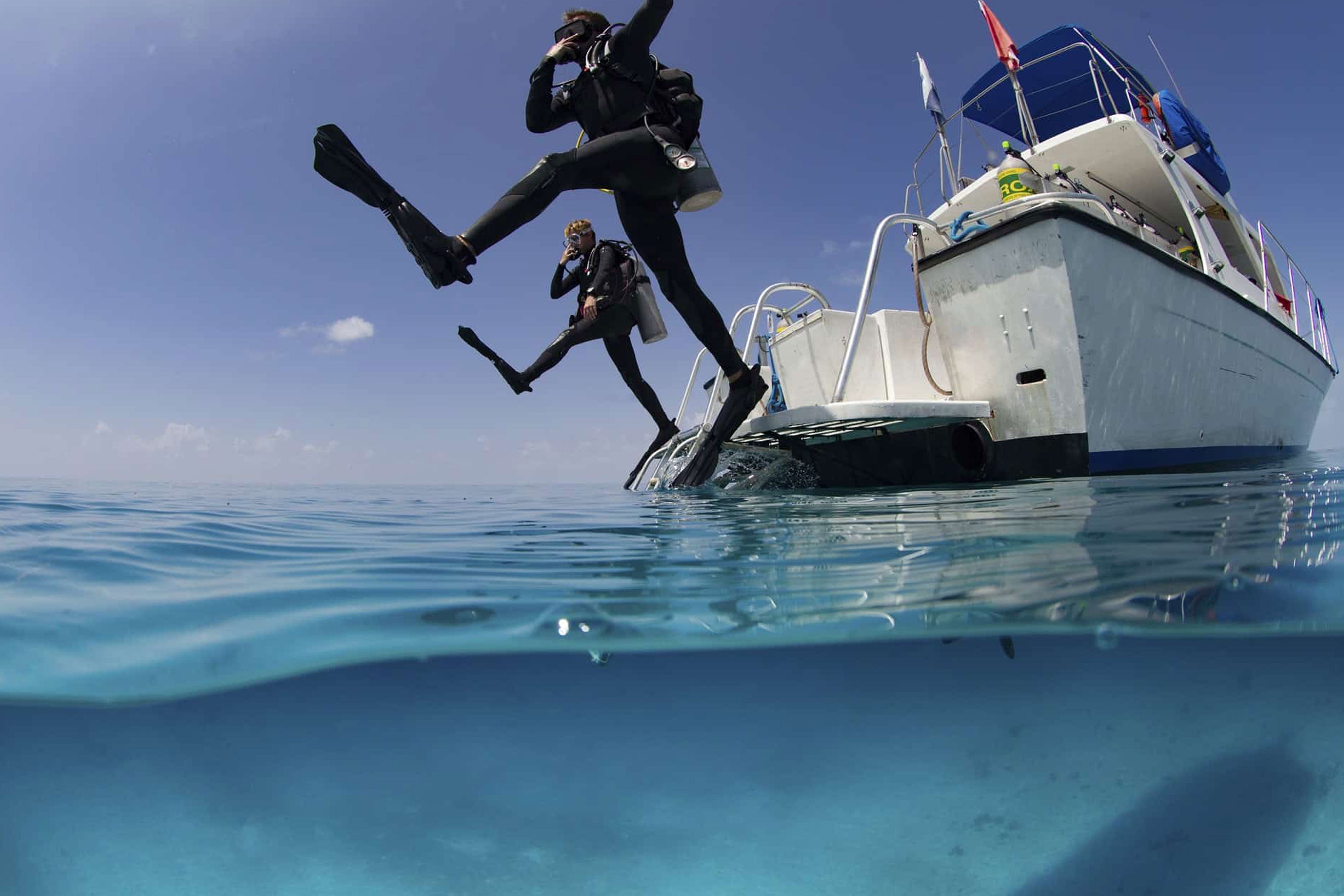 Dive sites in India