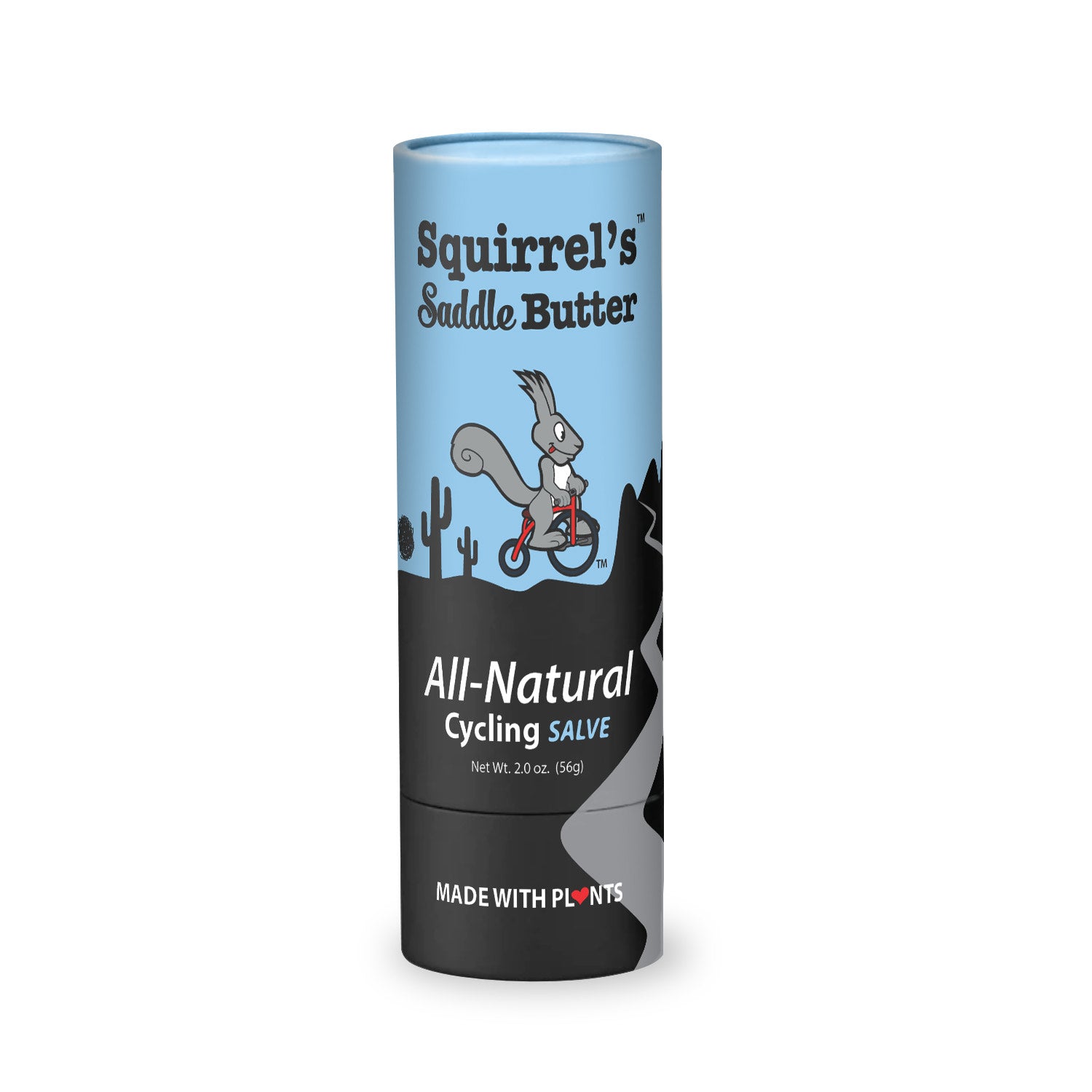 Squirrel's Nut Butter Saddle Compostable Tube