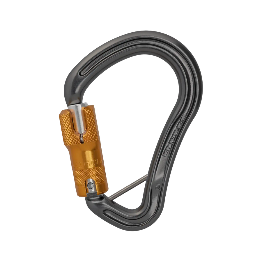 DMM 30 KN Boa HMS Locksafe ANSI w/Captive Bar Carabiner