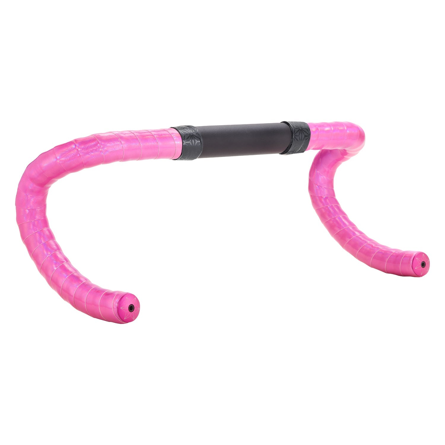 Supacaz Prizmatik - Pink + Ano Pink Plugs