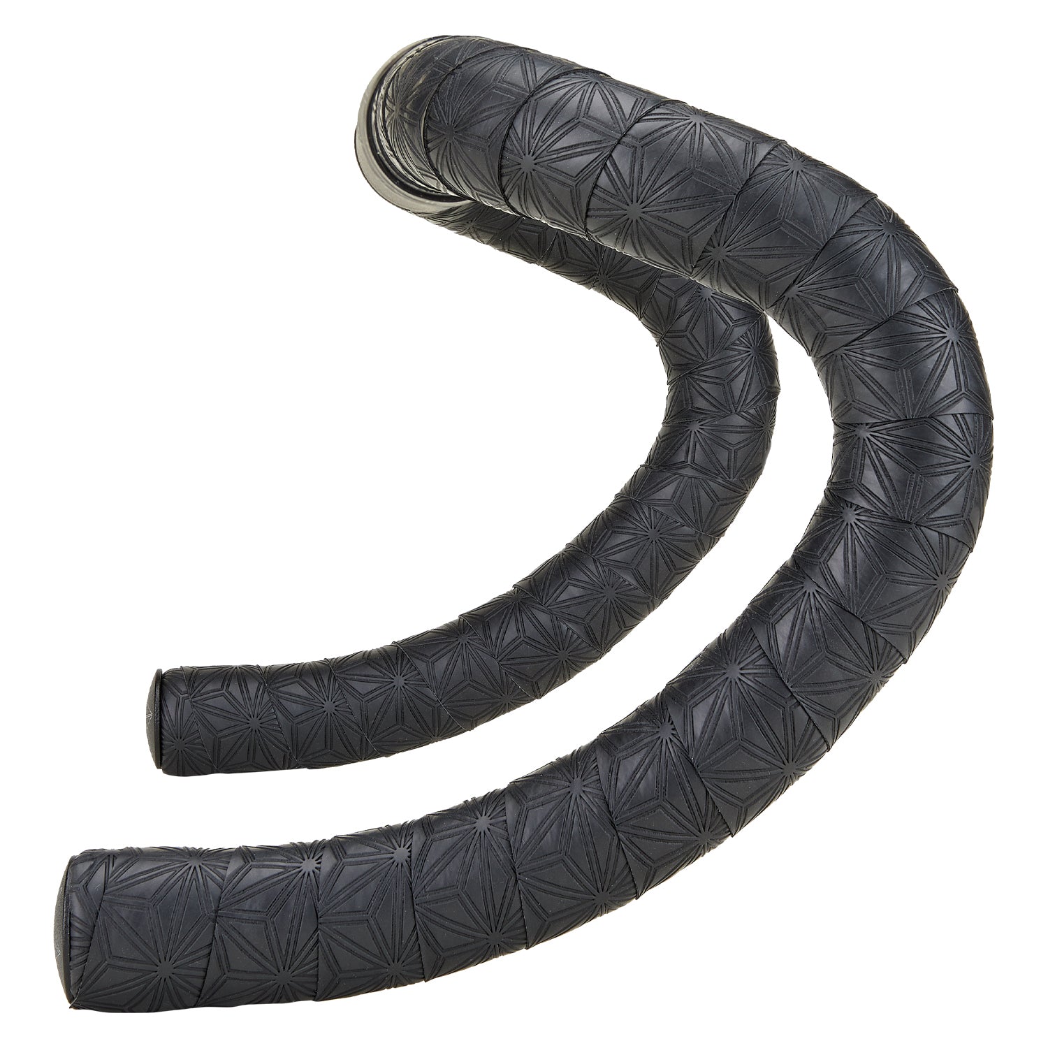 Supacaz Super Sticky Kush Gravel - Black + Ano Black Plugs
