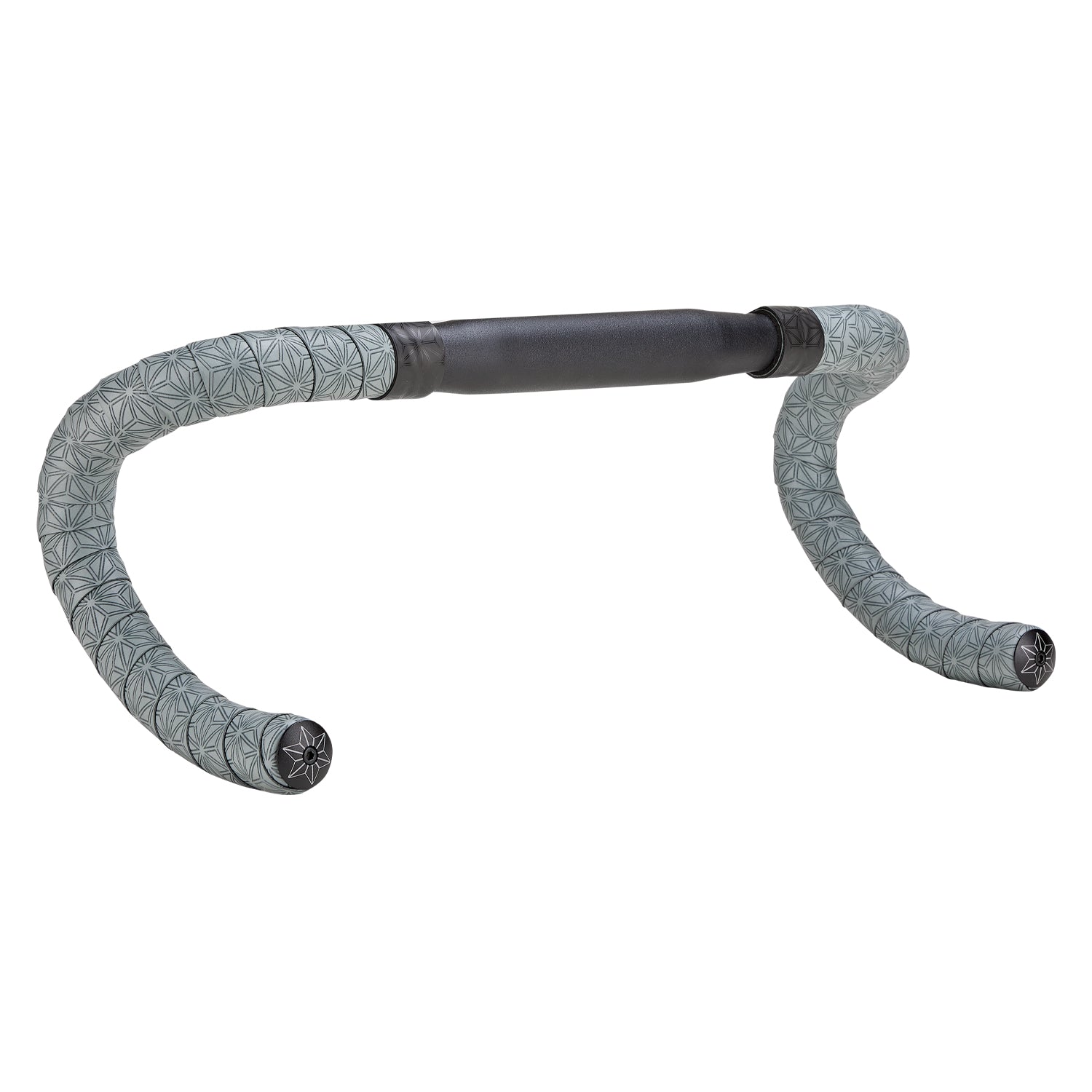 Supacaz Super Sticky Kush - Gun Metal + Ano Black Plugs
