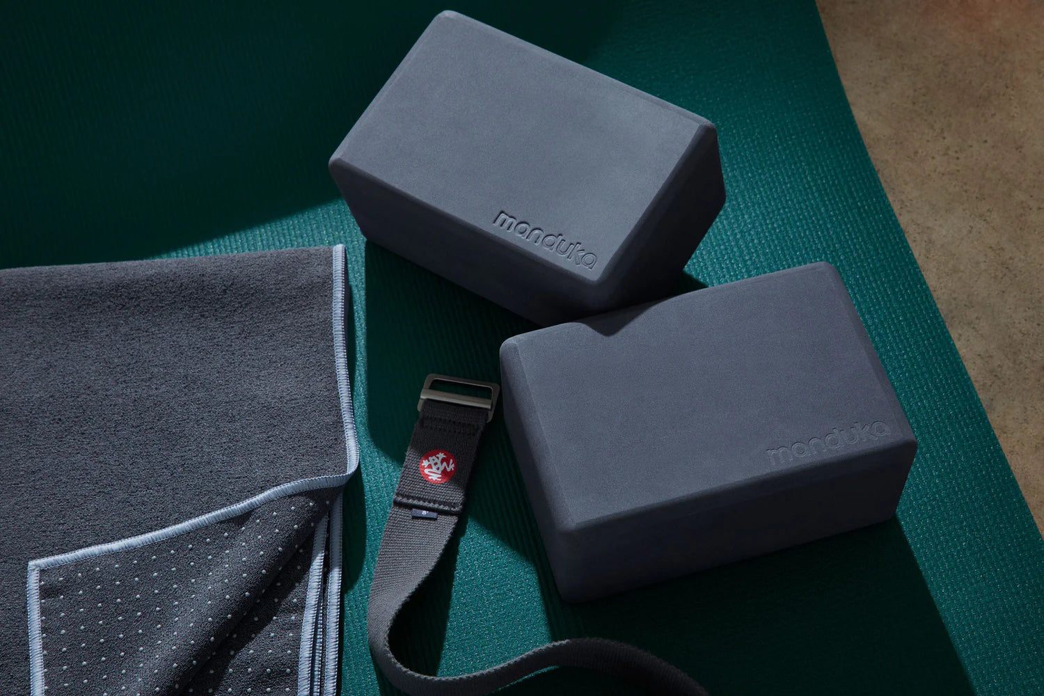 Manduka Yoga Blocks R Foam Thunder