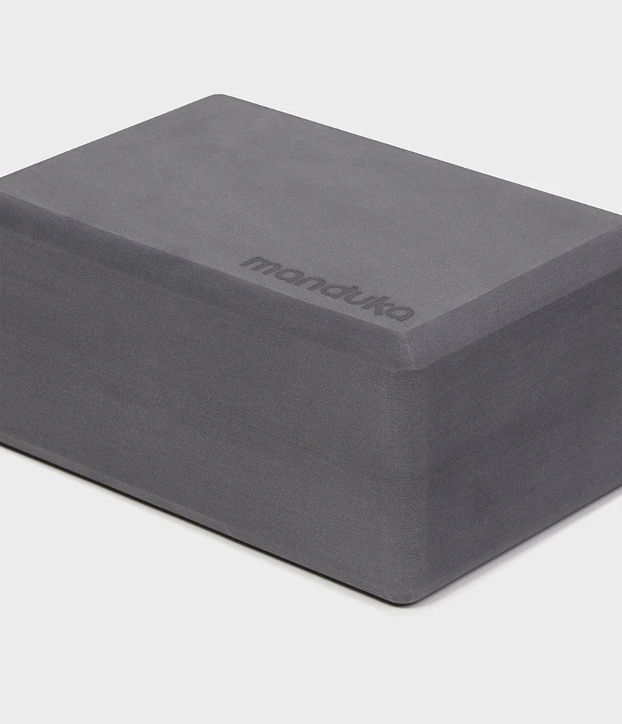 Manduka Yoga Blocks R Foam Thunder